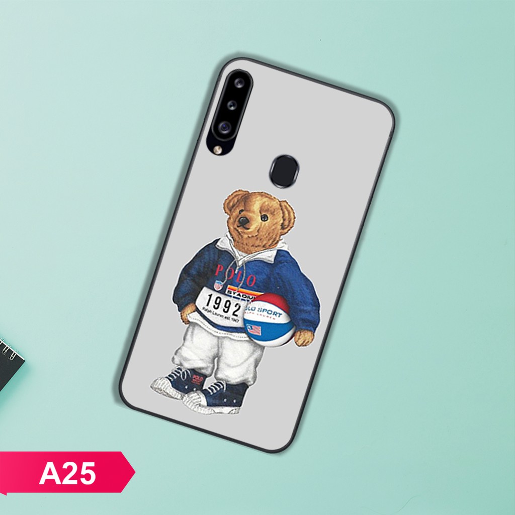 Ốp lưng điện thoại Samsung A10S/A20/A20S/A30 In hình mẫu GẤU BEER SIÊU CUTE