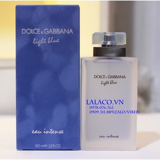 Nước hoa Nữ Dolce & Gabbana Light Blue Eau Intense 100ml
