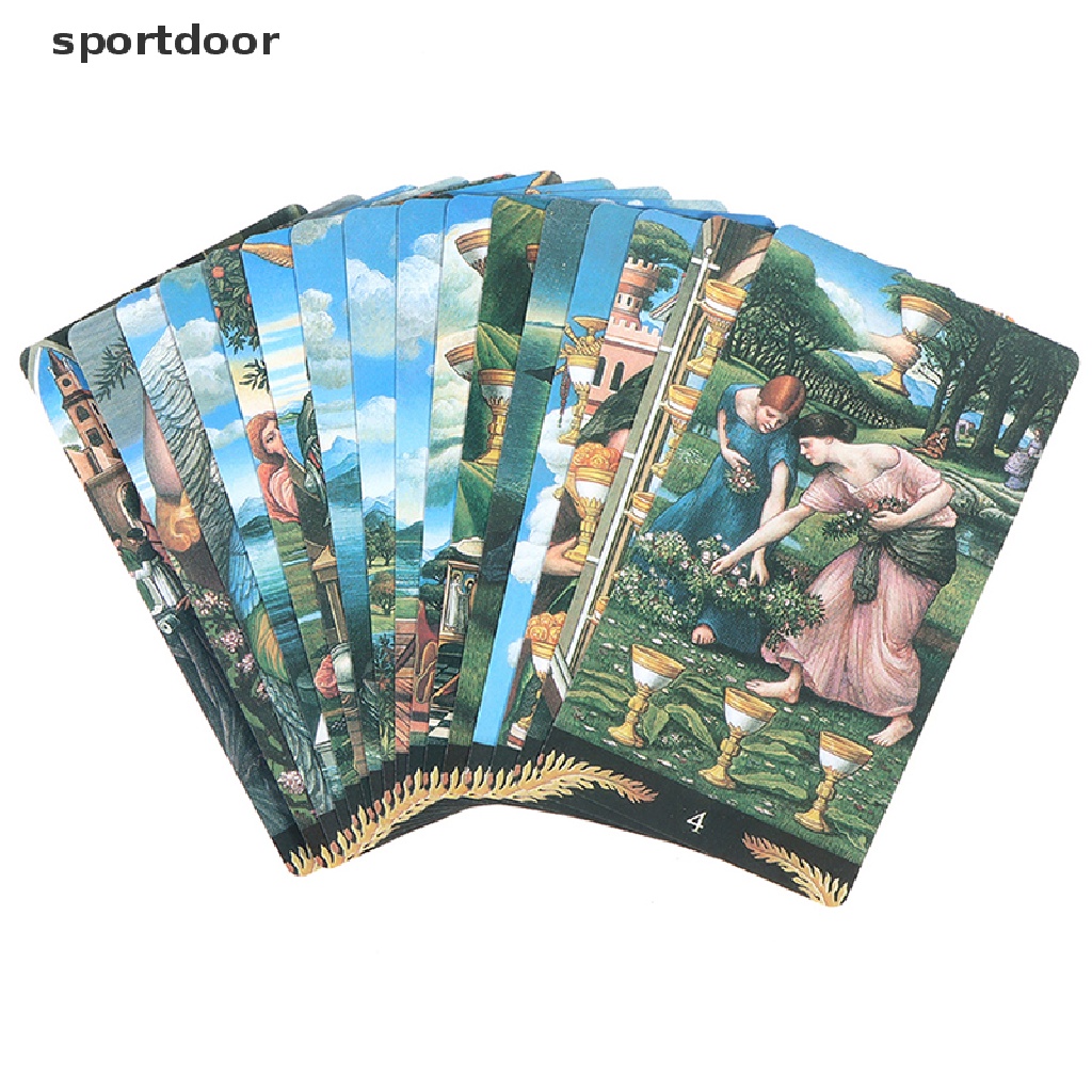 Bộ bài tarot tiếng anh nhiều lớp chất lượng cao