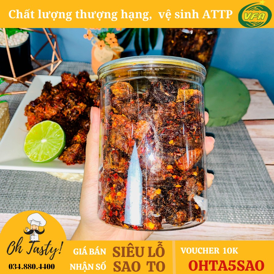 Hũ Khô Bò Viên Tasty Food 300G