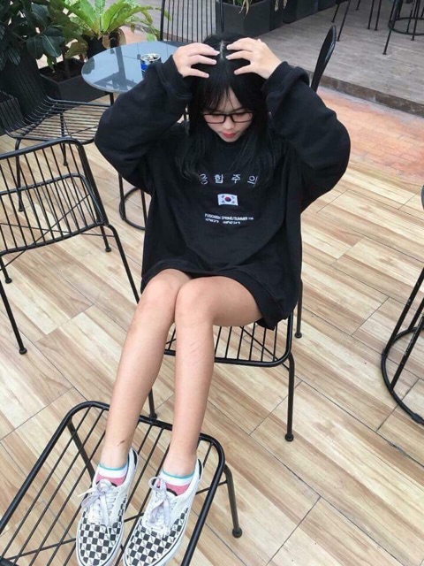 Áo thụng chữ hàn đẹp kèm ảnh thật tl019 | WebRaoVat - webraovat.net.vn