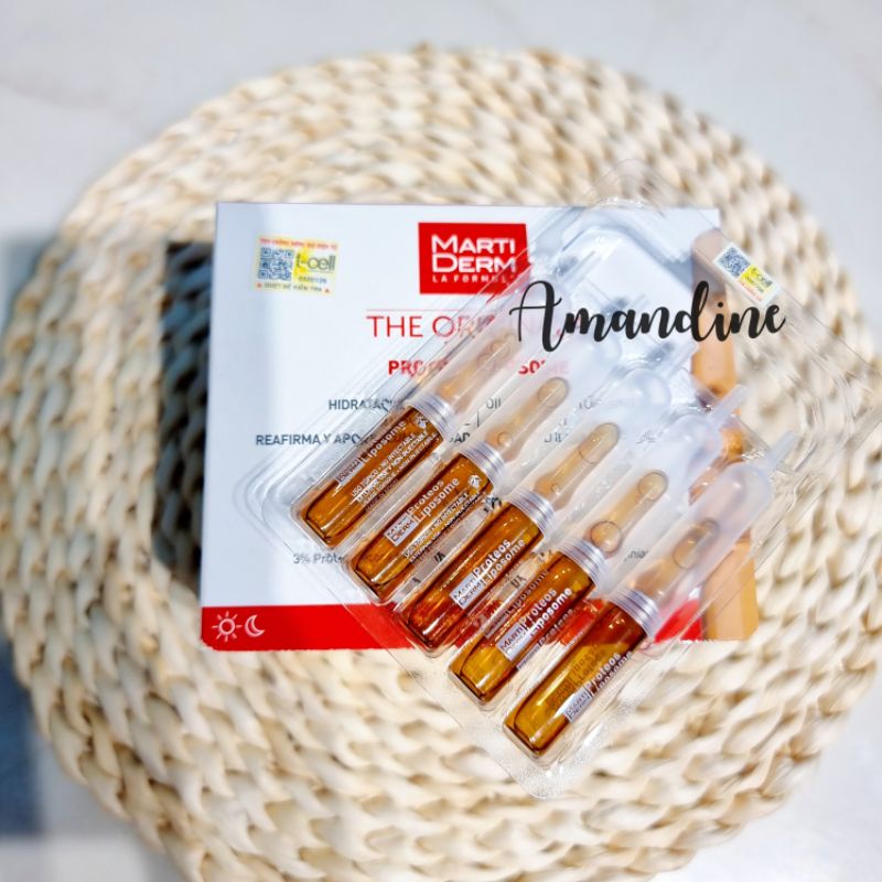 MartiDerm The Originals Proteos Liposome-Tinh chất điều tiết nhờn & se khít lcl