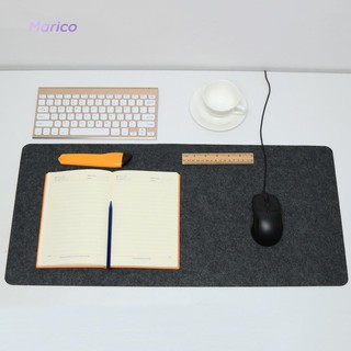 ✿MA✿Computer Desk Mat Modern Table Mouse Pad Wool Felt Laptop
