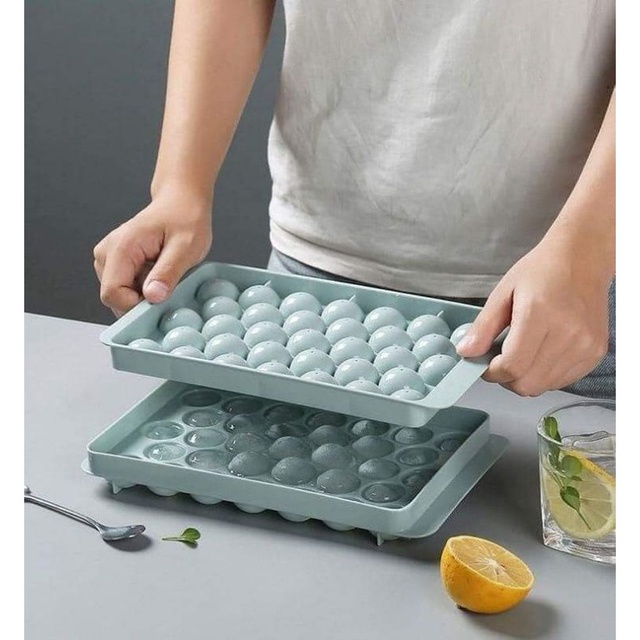 Khay làm đá, làm thạch viên bi tròn THẾ HỆ MỚI tiện dụng siêu HOT !!!!! | BigBuy360 - bigbuy360.vn