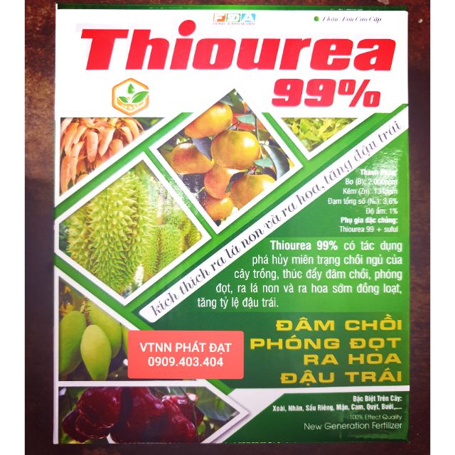 Thuốc Kích Thích Ra Hoa Cây Ăn Trái THIOUREA 99%