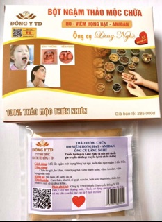 Ho , viêm họng , amidan Cụ Làng Nghè