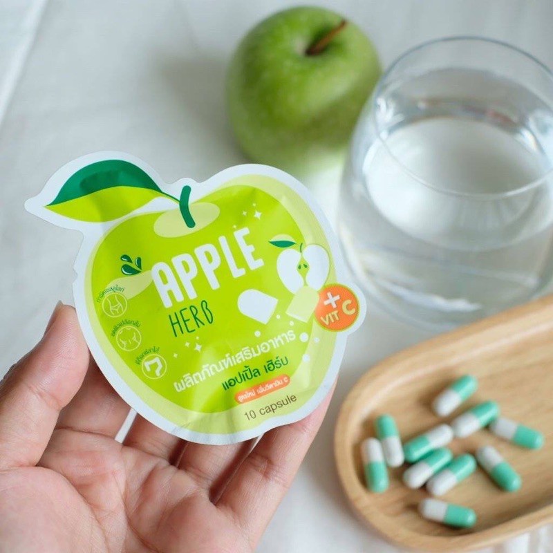 Giảm cân thảo mộc táo Apple Herb Detox Thái Lan