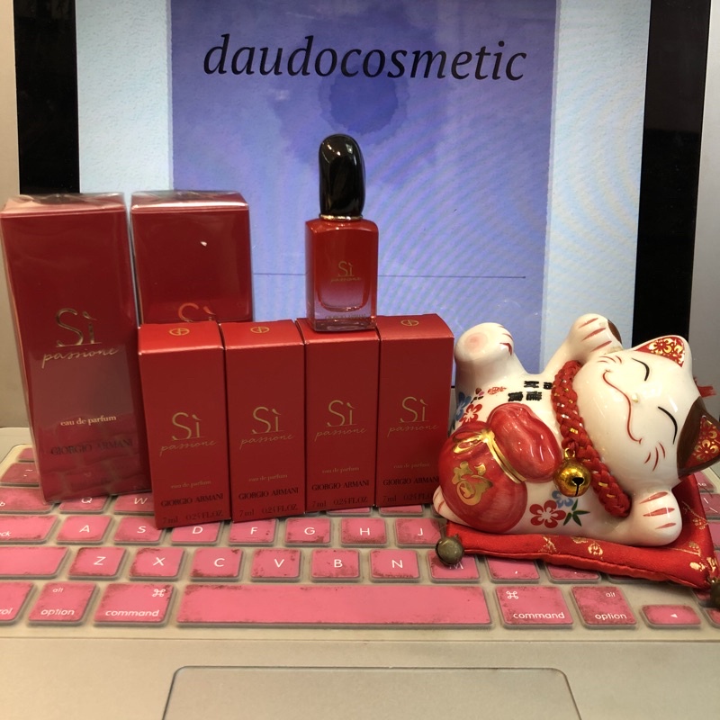 [Mã 1512FMCGSALE1 giảm 10% đơn 250K] [ mini ] Nước hoa Giorgio Armani Sì Passione Si Passione EDP 7ml