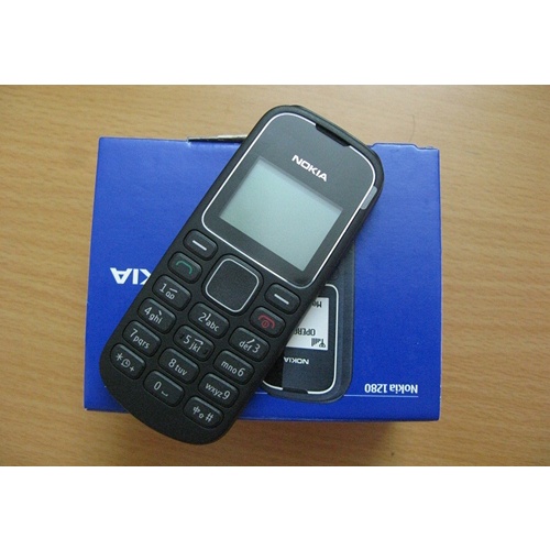 Điện Thoại Nokia 1280 Fullbox 100% Nguyên Hộp, Đầy Đủ Phụ Kiện - Bảo Hành 12 Tháng