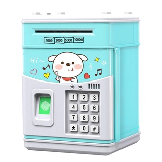 Ống heo tiết kiệm hình cây atm cảm biến vân tay 24h