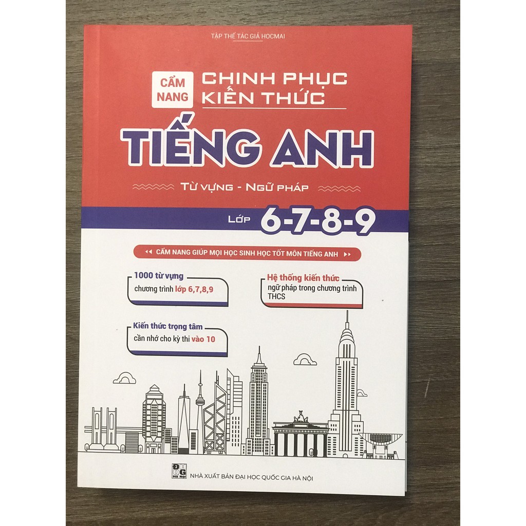 [Mã LIFEMALL995 giảm 10% đơn 99K] Sách - Cẩm nang chinh phục kiến thức môn Tiếng Anh lớp 6,7,8,9