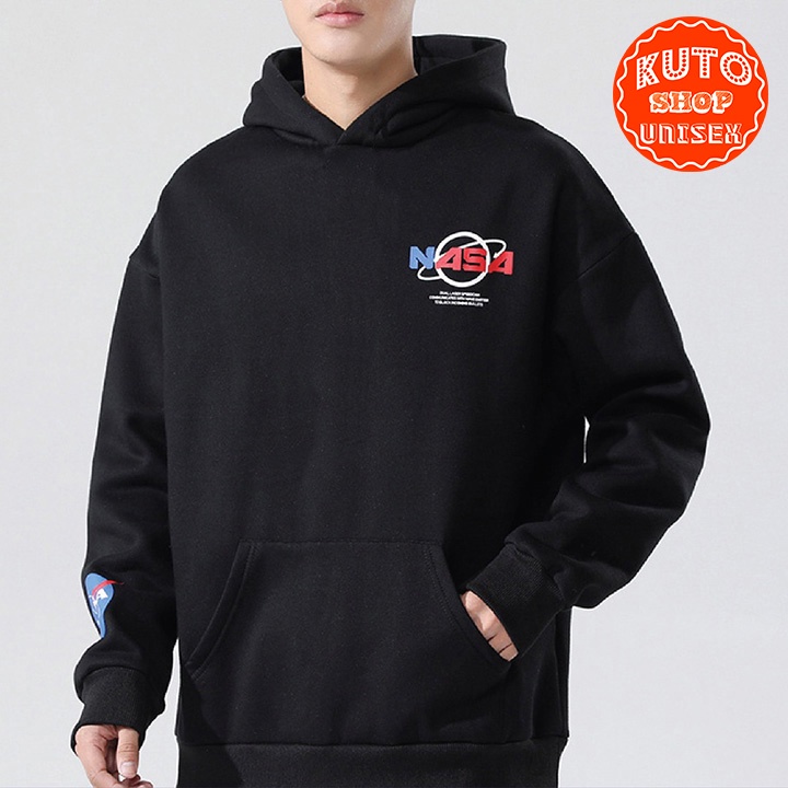 ÁO HOODIE Phi Hành Gia Nỉ Ngoại Cao Cấp