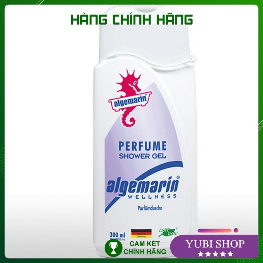 Sữa Tắm Cá Ngựa Algemarin Chính Hãng 300ml - Đức Mẫu Chai Vuông  - Hot