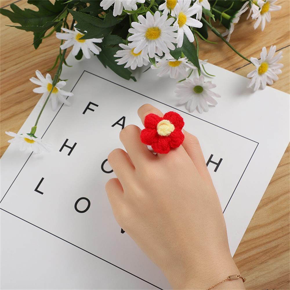 Espo Nhẫn Dệt Hình Cà Rốt Tai Thỏ Dễ Thương Xinh Xắn Dành Cho Bé Gái