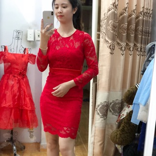 Đầm thiết kế body ren cao cấp