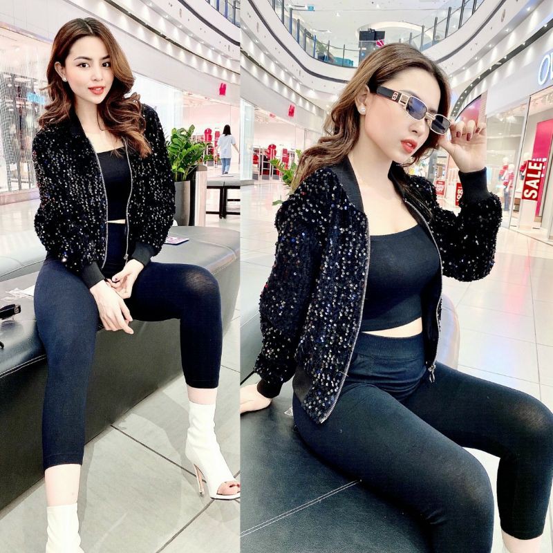 Áo khoác N21 Đen L (Phối dưới)