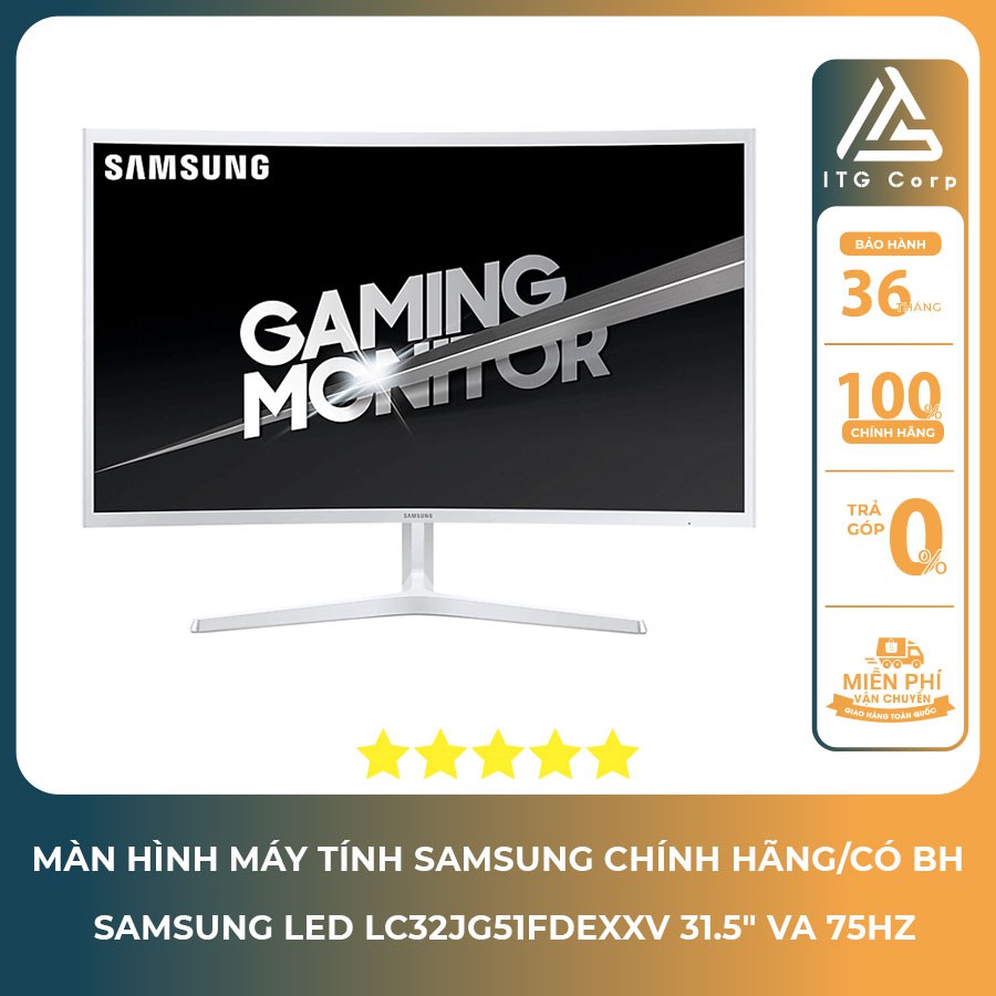 Màn hình Samsung LED LC32JG51FDEXXV 31.5" VA 75Hz