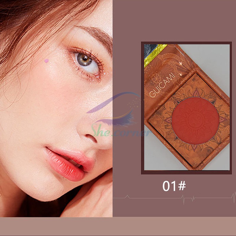 [XẢ KHO] Phấn má hồng mặt trời Guicami Exploding Orange Blush Powder Natural nude E3 | BigBuy360 - bigbuy360.vn