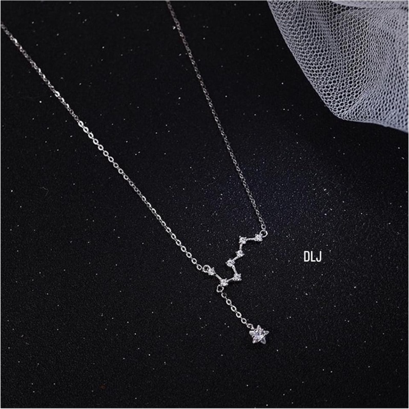 Dây chuền nữ ngôi sao dánh dài new chuẩn bạc ta (ảnh thật)