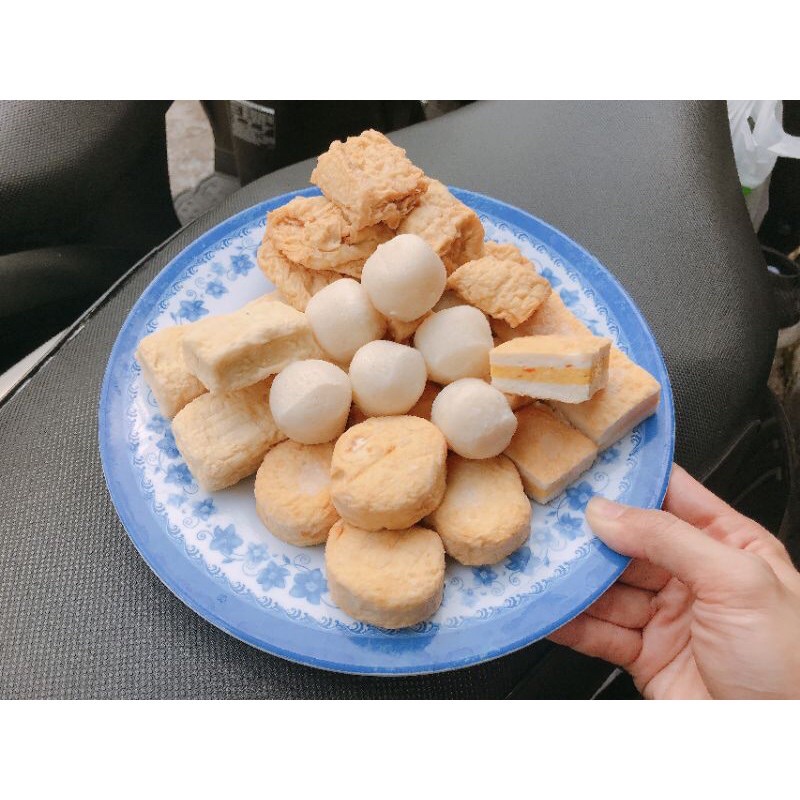 [HỎA TỐC SG] Viên thả lẩu Malaysia 5in1 EB thơm ngon lẩu nướng chiên đều ngon 500g