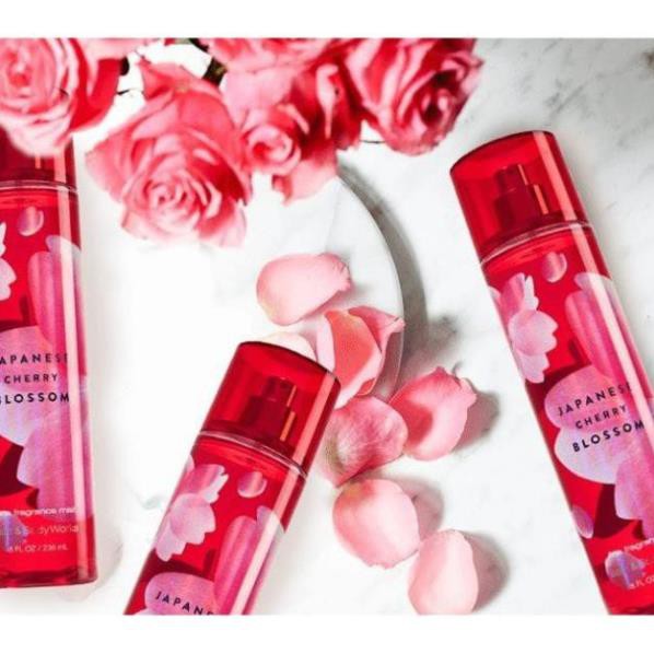 Xịt thơm Bath and Body Works Japanese Cherry Blossom