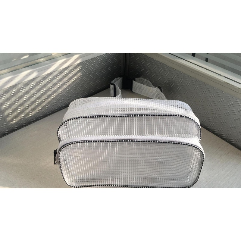 Túi Đeo Chéo Bằng Nhựa PVC Trong Suốt Chống Tĩnh Điện Cho Phòng Vệ Sinh