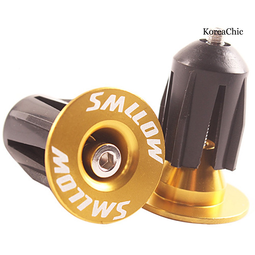 Bộ 2 nút bịt đầu tay cầm cho xe đạp bằng hợp kim nhôm