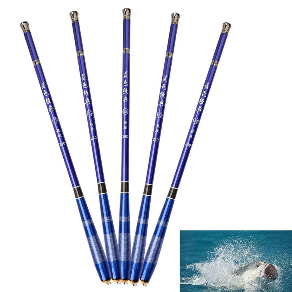 MUVAKO Cần câu cá  bằng sợi carbon có thể thu vào nhỏ gọn tiện dụng khi du lịch