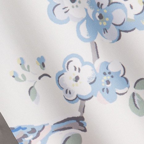 Áo sơ mi nam nữ đi biển vài lụa mềm họa tiết hoa đào mang đi biển áo nhóm mềm mát thấm co giãn