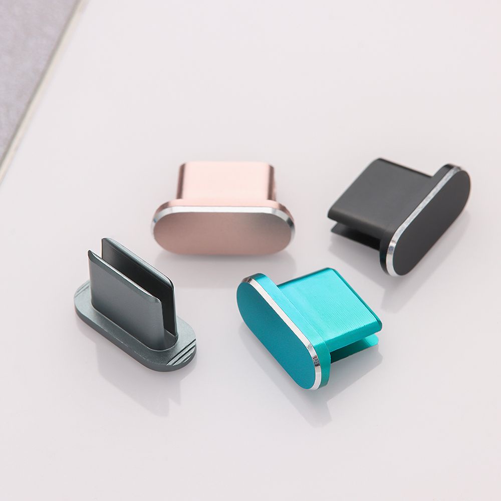 Nắp Chống Bụi Cổng Sạc USB Type C Bằng Hợp Kim Nhôm Cho Samsung Huawei Xiaomi
