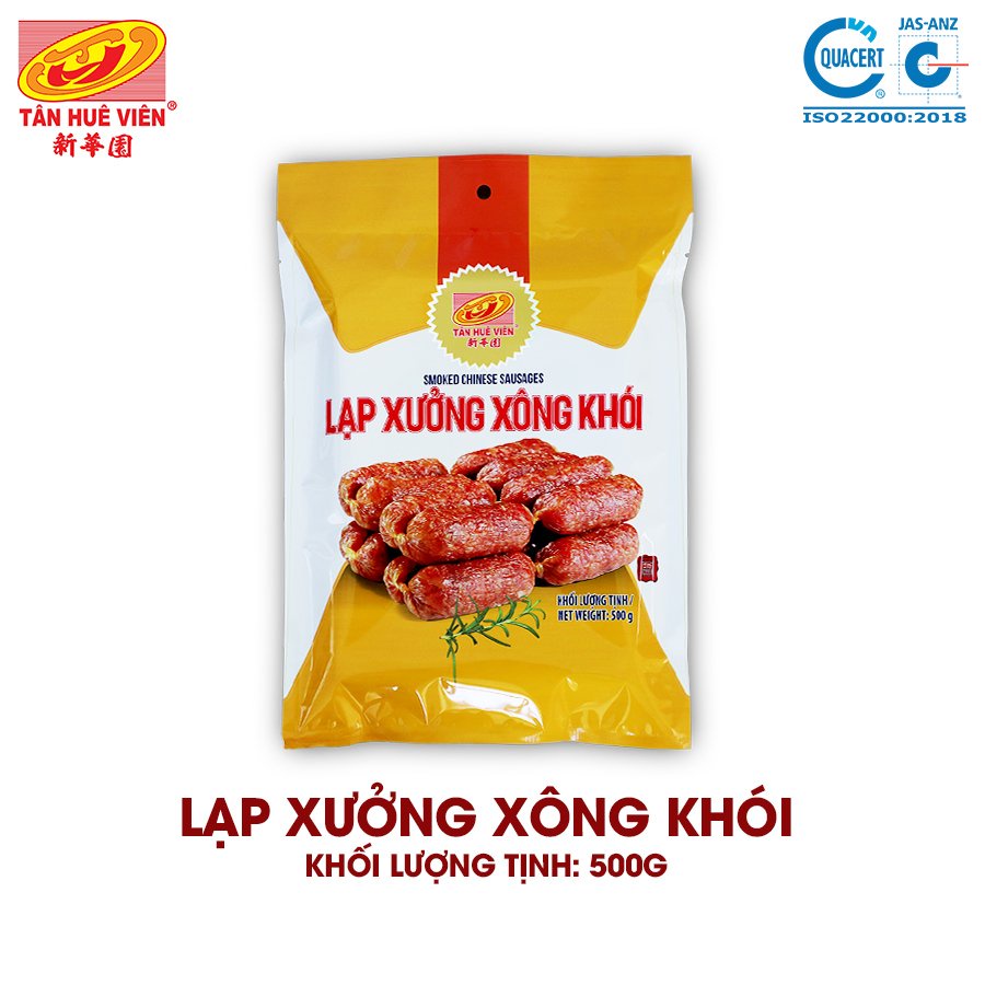 Lạp xưởng Xông khói Tân Huê Viên túi 500g