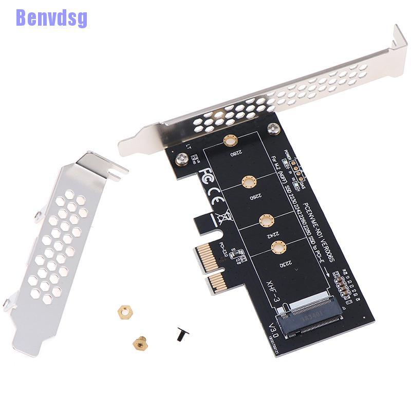 Bộ chuyển đổi Pcie To M2 3.0 X1 sang Nvme Ssd hỗ trợ 2230 2242 2260 | BigBuy360 - bigbuy360.vn