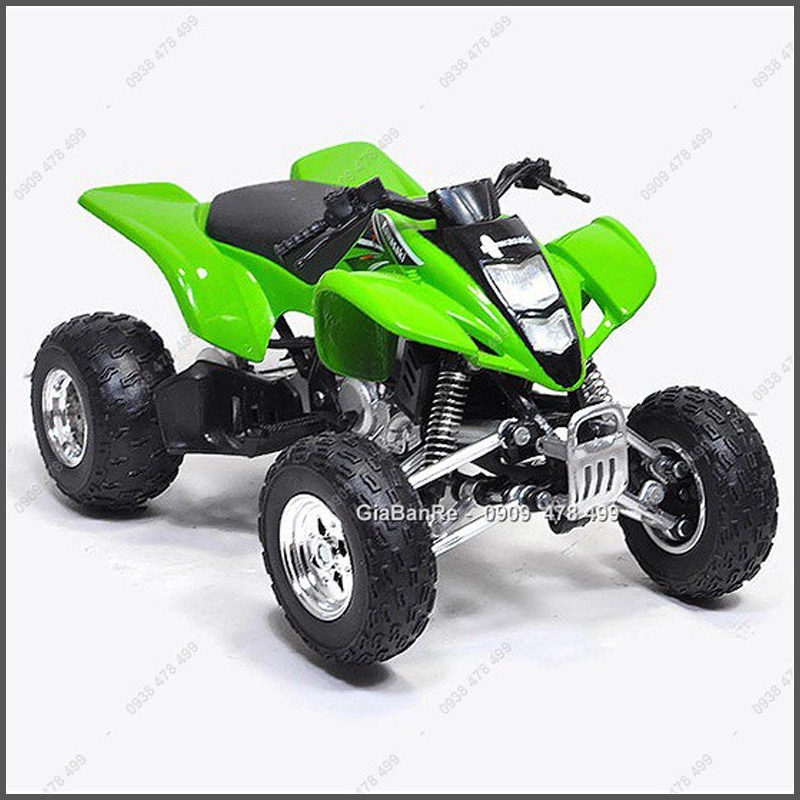 Xe Mô Hình ATV Địa Hình 4 Bánh Kawasaki Tỉ Lệ 1:12 - Xanh Lá - 8702.1