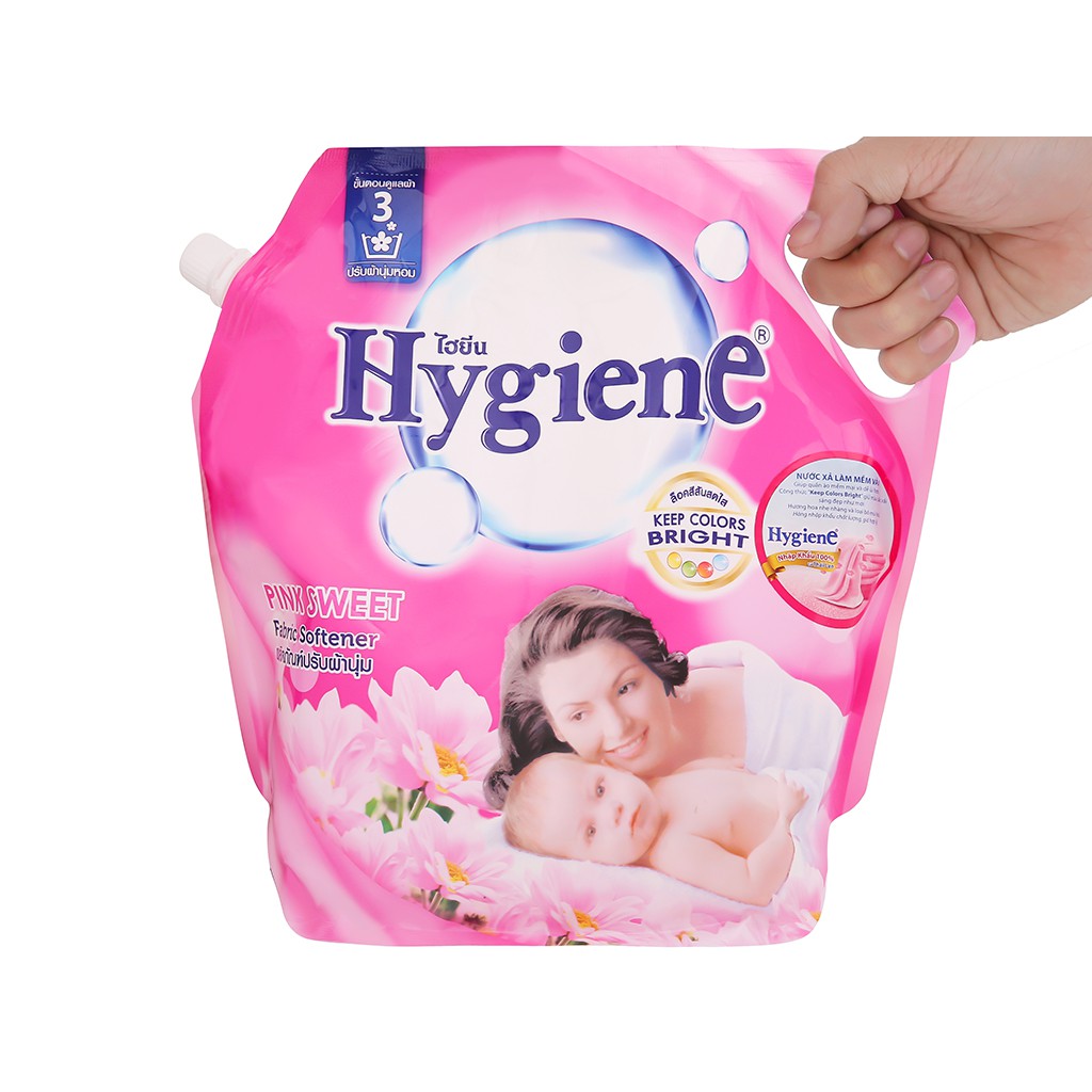 Nước xả cho bé Hygiene Soft White túi 1.8 lít