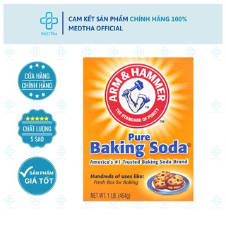 Baking soda - Bột hỗ trợ tẩy trắng răng, tẩy trắng quần áo, chăm sóc da