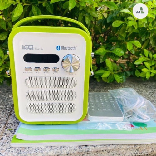 Loa Loci P50 Bản nâng cấp, loa nghe tiếng Anh cho bé bao gồm List bài hát 10000 bài học tiếng Anh, sẵn thẻ nhớ 16gb