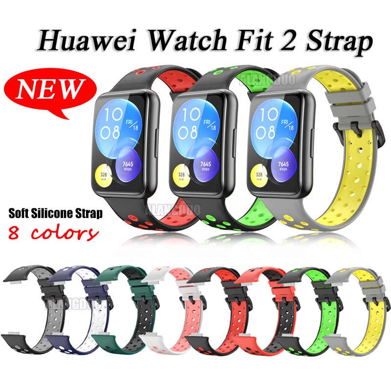 Dây Đeo Thể Thao Thoáng Khí Thay Thế Cho Đồng Hồ Thông Minh Huawei Watch FIT 2 fit2
