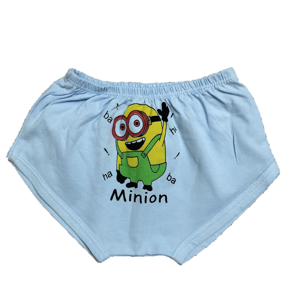 Quần đùi cotton cho bé trai, bé gái SUSU | Mẫu Chip đùi MÀU | Size 1-5 cho bé 5-15kg| vải cotton 100% mềm, mịn, dày dặ