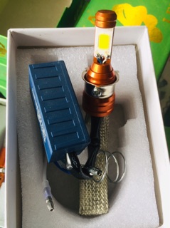 Đèn led siêu sáng tim vàng tim trắng gắn dream, wave,..
