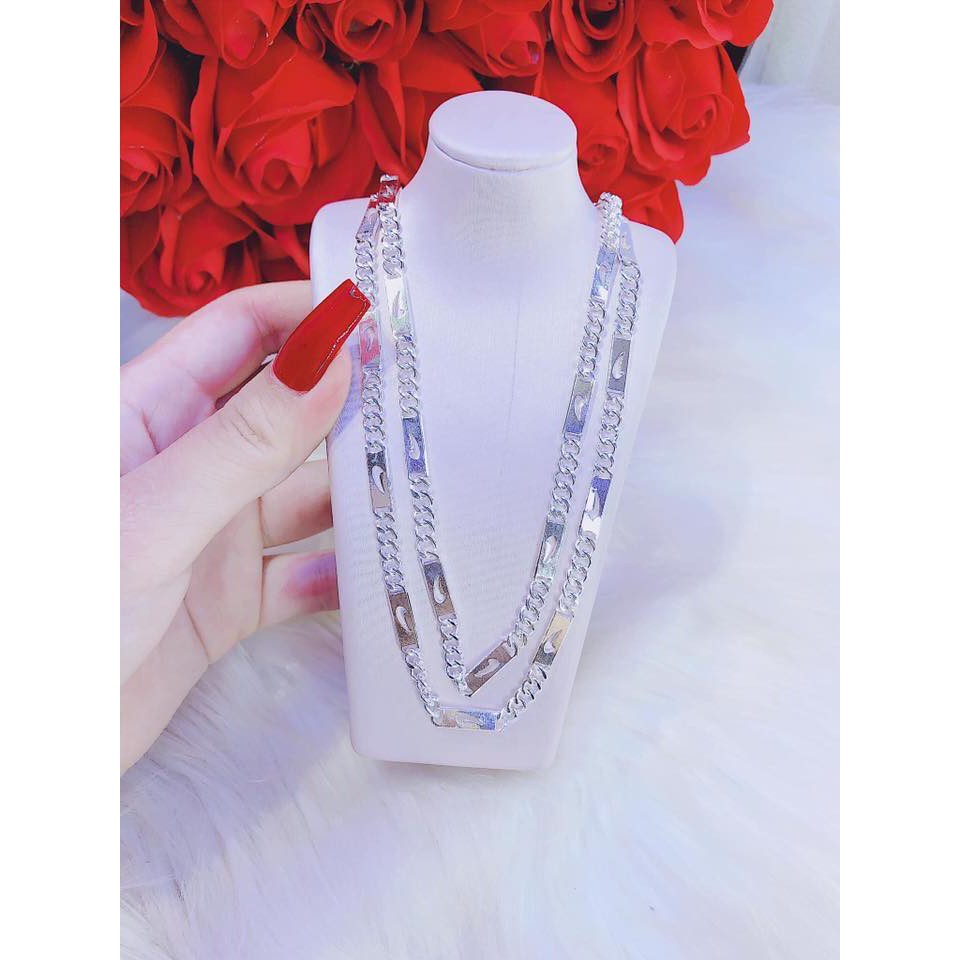 Dây Chuyền Vòng Cổ Nam Bạc Ta Cao Cấp - Sang Trọng - L349