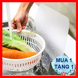 Combo 2 Tấm Chắn Nước Bồn Rửa Chén,Tấm Chắn Dầu Mỡ,Dụng Cụ Nhà Bếp