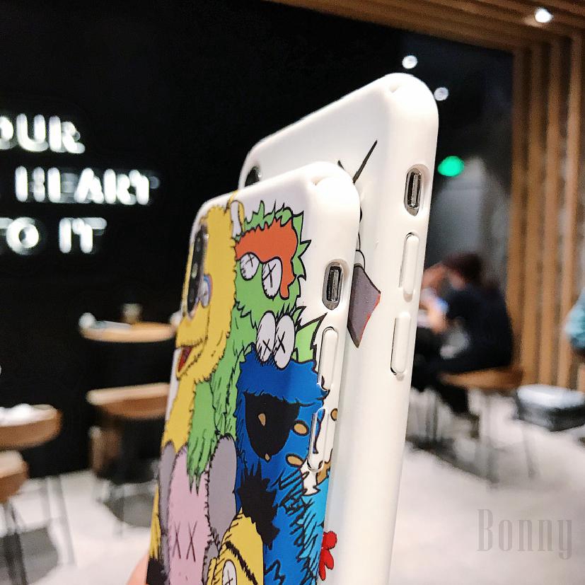 Ốp lưng hình sesame street cho iPhone X XS XR XS Max 8 7 6 6SP