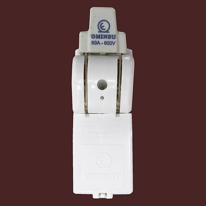 Cầu dao điện 2 Pha không đảo các loại 30A - 600v 60A - 600v OMINSU - Cầu dao tăng lục kẹp