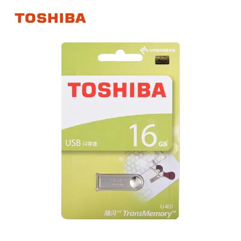 Thẻ Nhớ Toshiba USB 2.0 401 1GB 2GB 4GB 8GB 16GB 32GB 64GB Bằng Kim Loại