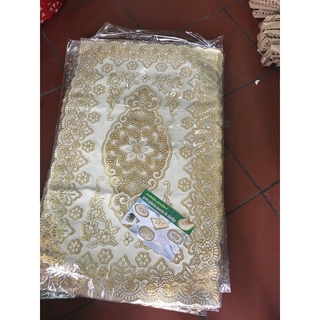 Khăn trải bàn hoa văn cao cấp (Ovan)
