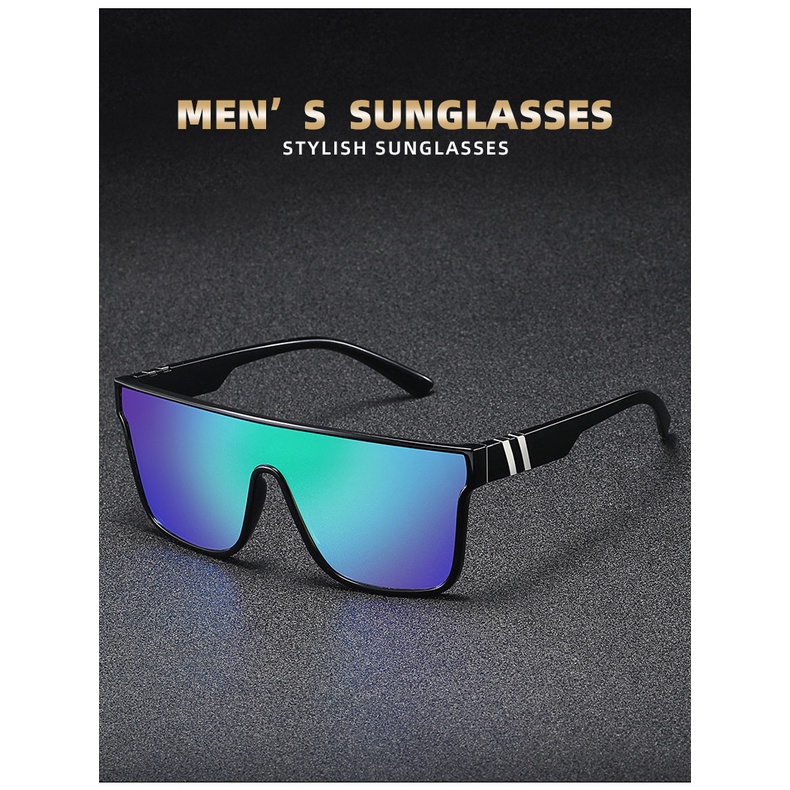 Kính Mát Chống Tia Cực Tím QS808 Phong Cách Âu Mỹ Mới Cho Nam Và Nữ