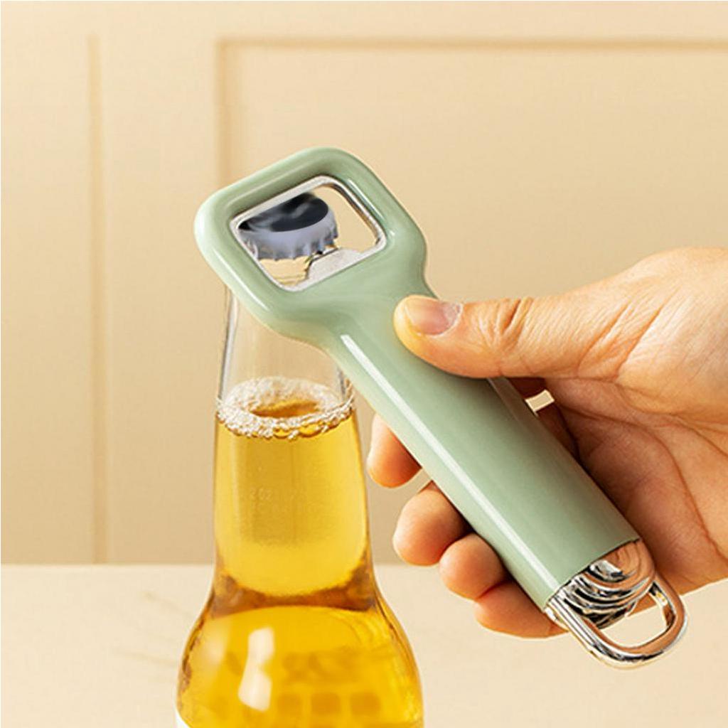 Dụng cụ mở nắp chai ABS + dụng cụ mở nắp chai bằng thép không gỉ chất lượng cao dụng cụ mở rượu gia dụng dụng cụ mở bia tuốc nơ vítg【Wyoming060】