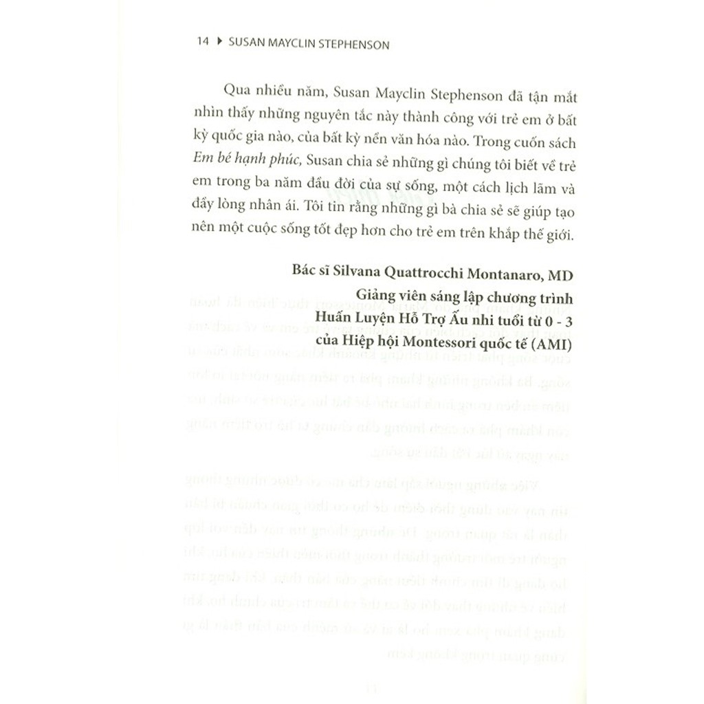 Sách - Em Bé Hạnh Phúc - Nuôi Dạy Con Tại Nhà Theo Phương Pháp Montessori