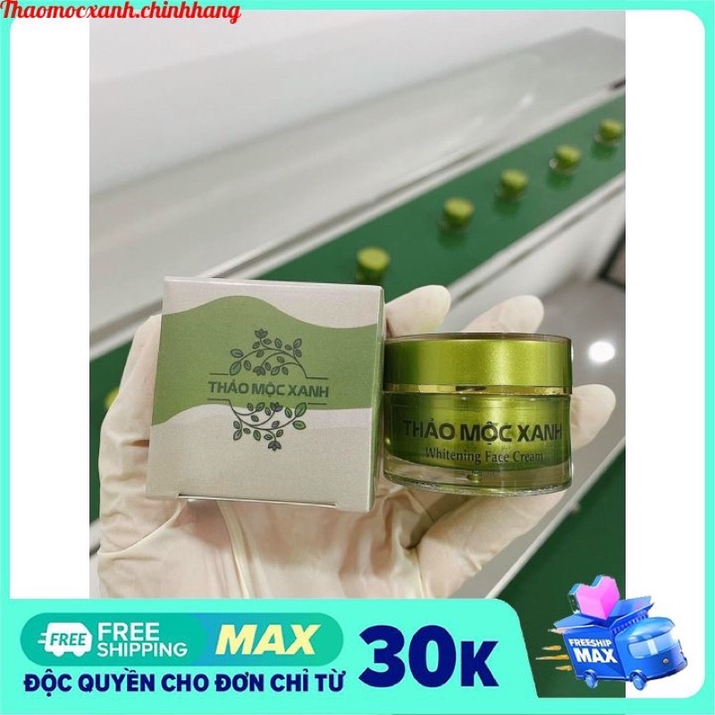 Kem face thảo mộc xanh