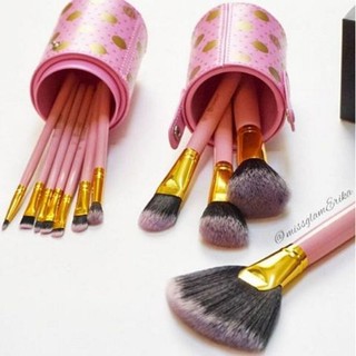 Bộ cọ 11 cây Pink A Dot - BH cosmetics
